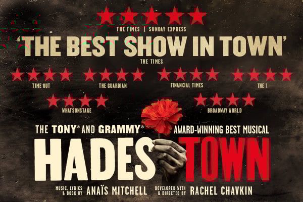 Hadestown Ticket + Onstage Photo Op breaks